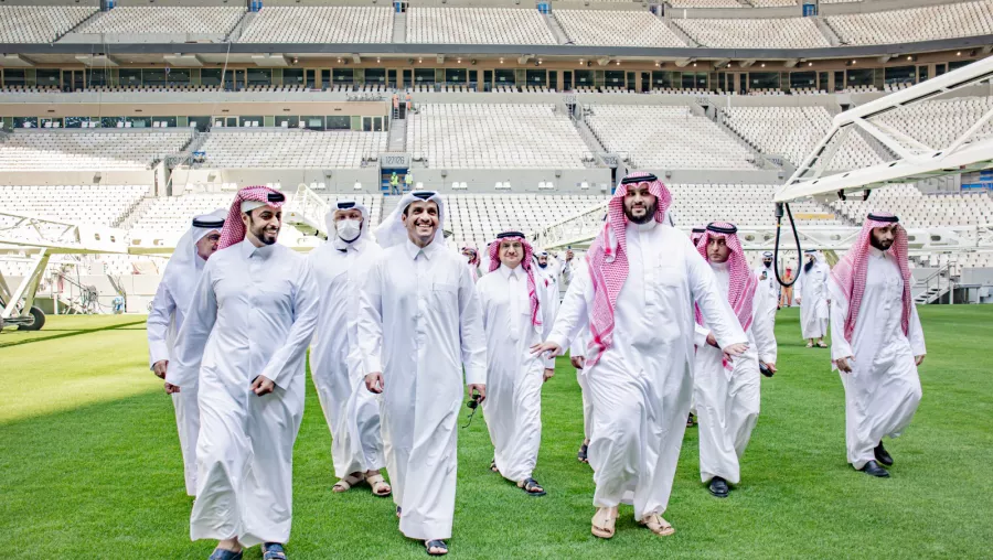Minister of State and Cabinet Member of the Kingdom of Saudi Arabia visit Qatari Diar