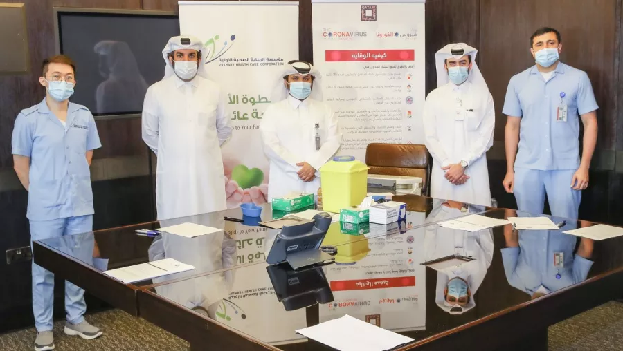 Qatari Diar participates in seasonal influenza vaccination campaign