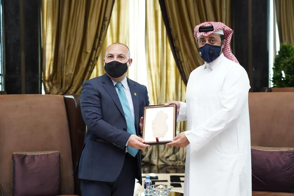 Ambassador of Costa Rica to Qatar visits Qatari Diar Headquarters