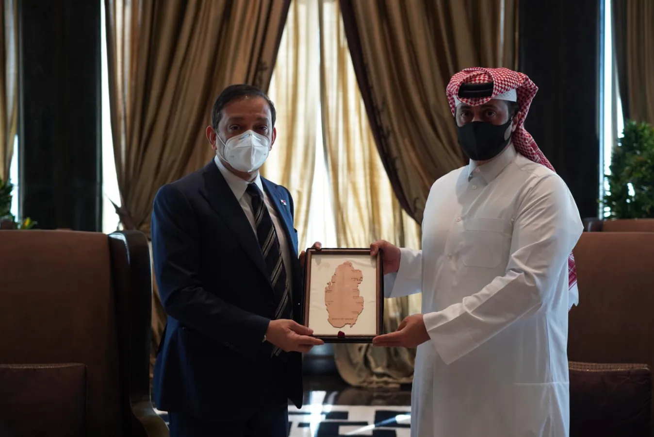 Ambassador of Republic of Panama visits Qatari Diar Headquarters