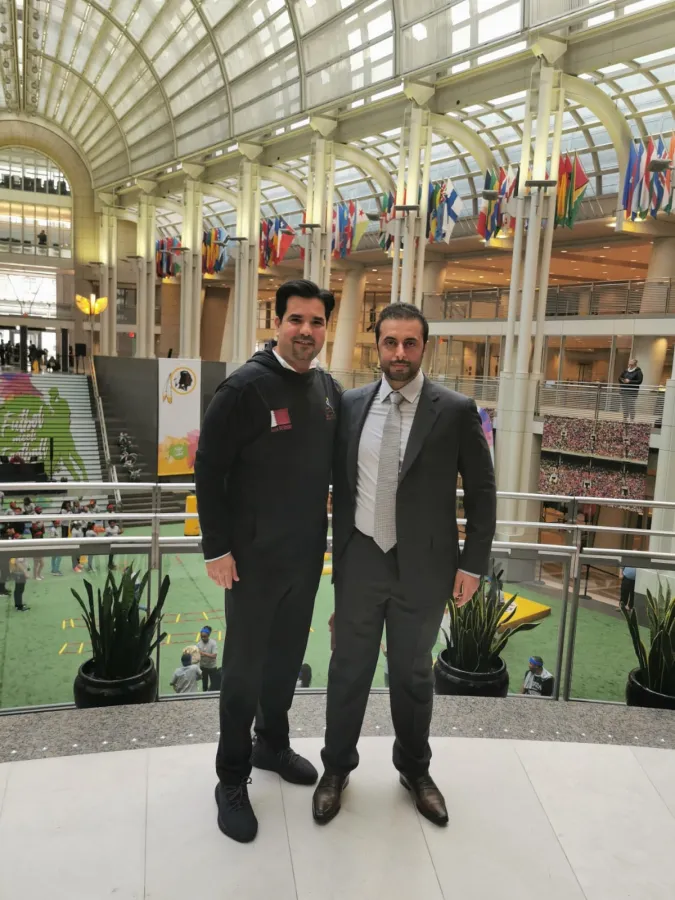 CEO of Qatari Diar participates in Qatar National Sport Day 2020 in Washington DC.