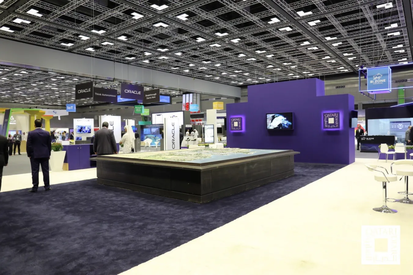 Qatari Diar participates in QITCOM 2019