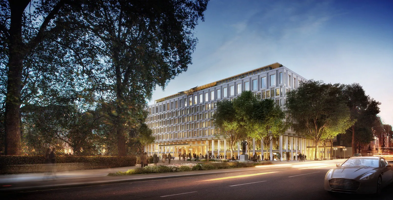 Qatari Diar’s Grosvenor Square property to be named The Chancery Rosewood